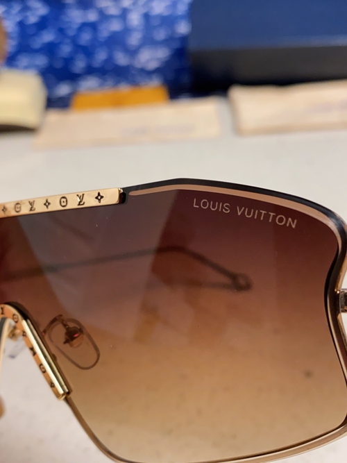 ルイヴィトンサングラス角部分ディテール